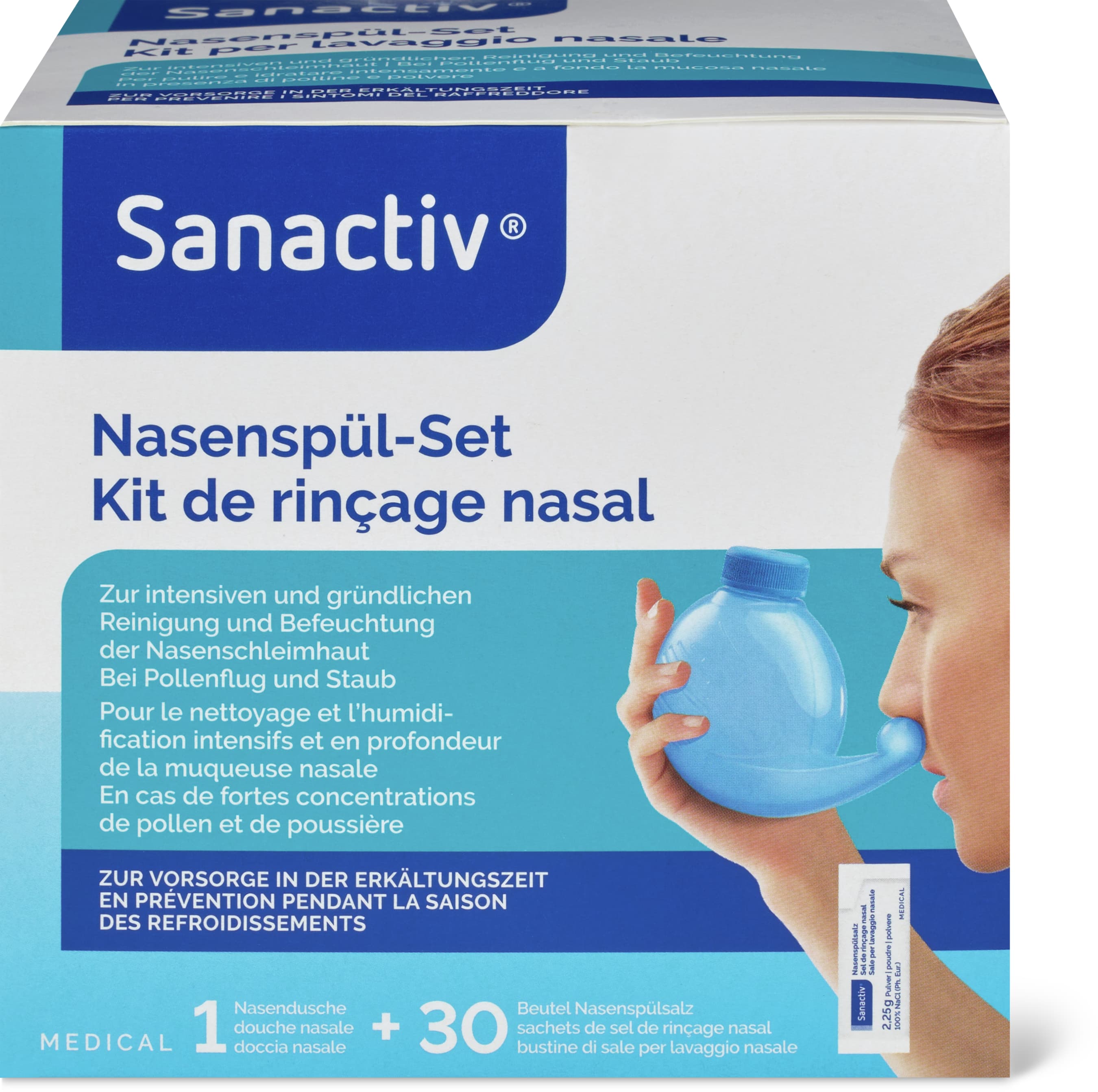 Kit de rinçage nasal